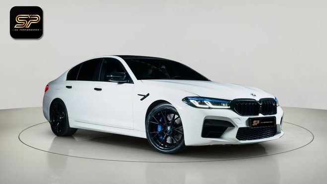 BMW M5 Competition 625 ch * HUD * 360� * Bowers Blanc de 2020