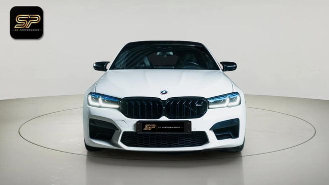 BMW M5 Competition 625 ch * HUD * 360� * Bowers Blanc de 2020