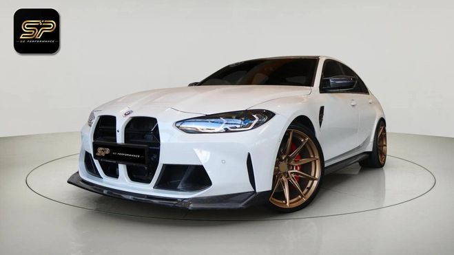 BMW M3 F80 * 431 ch * DKG * Blanc Givr� Mat * C Blanc de 2022