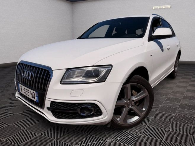 Audi Q5 2.0 TDI 177 SLINE QUATTRO Blanc de 2013
