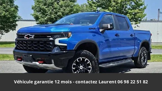 Chevrolet Silverado zr2 6.2l tout compris hors homologation  Bleu de 2022
