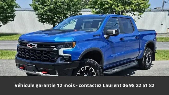 Chevrolet Silverado zr2 6.2l tout compris hors homologation  Bleu de 2022