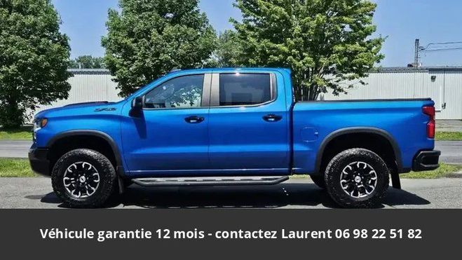 Chevrolet Silverado zr2 6.2l tout compris hors homologation  Bleu de 2022
