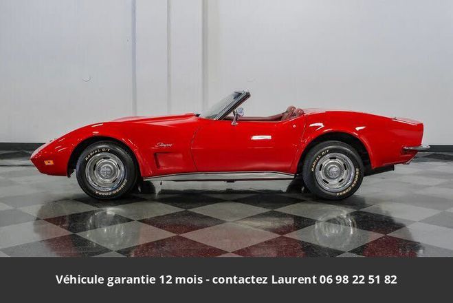 Chevrolet Corvette C3 1974 convertible 350 ci 190 hp code l Rouge de 1974