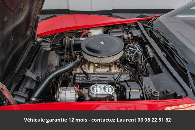 Chevrolet Corvette C3 1974 convertible 350 ci 190 hp code l Rouge de 1974