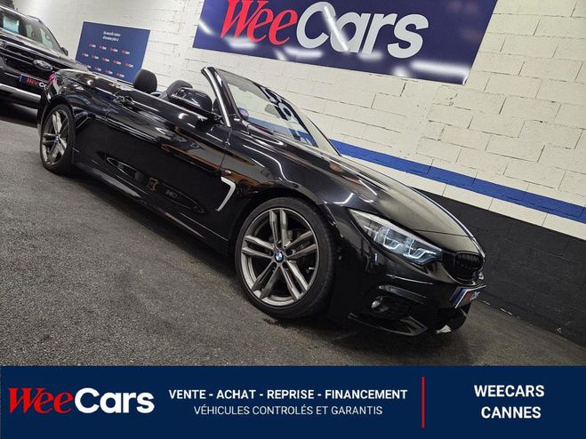 BMW Serie 4 Cabriolet 420iA 184ch M Sport NOIR de 2018