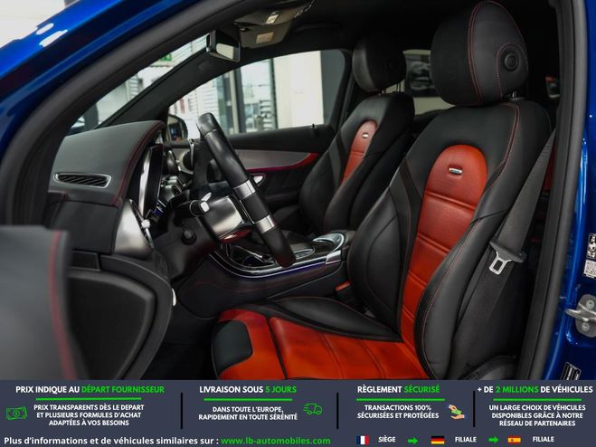 Mercedes GLC 63 S AMG BVA 4Matic+ Bleu M�tallique de 2020