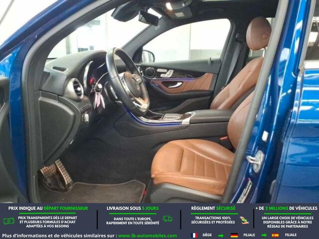 Mercedes GLC 400 d BVA 4Matic Bleu M�tallique de 2019