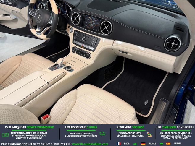 Mercedes Classe SL 500 BVA Bleu M�tallique de 2018