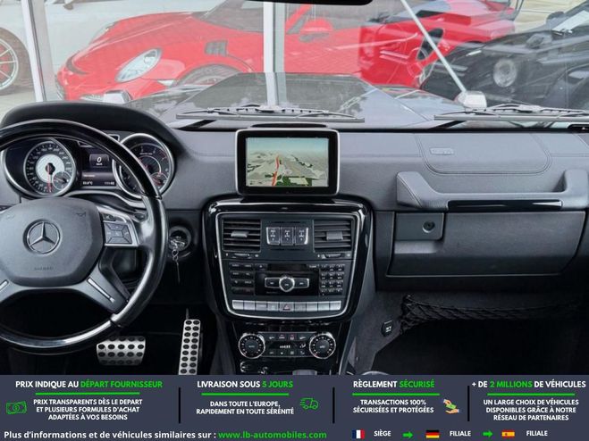 Mercedes Classe G 63 AMG BVA Noir M�tallique de 2015