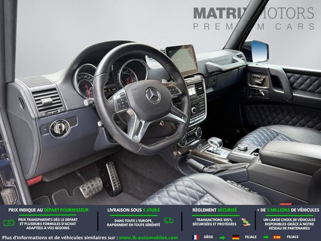 Mercedes Classe G 63 AMG BVA Bleu M�tallique de 2017