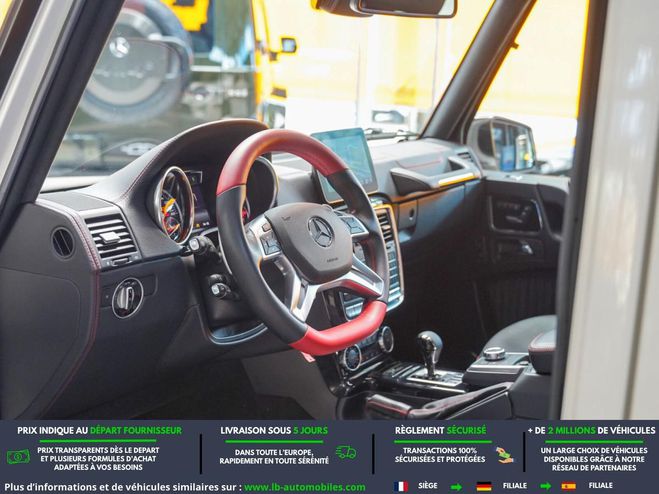 Mercedes Classe G 500 BVA Blanc M�tallique de 2018