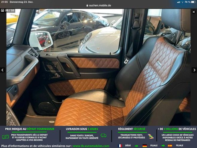 Mercedes Classe G 63 AMG BVA Blanc M�tallique de 2018