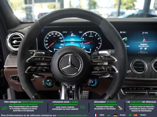 Mercedes Classe E 63 S AMG MCT AMG 4-Matic+ Bleu M�tallique de 2022