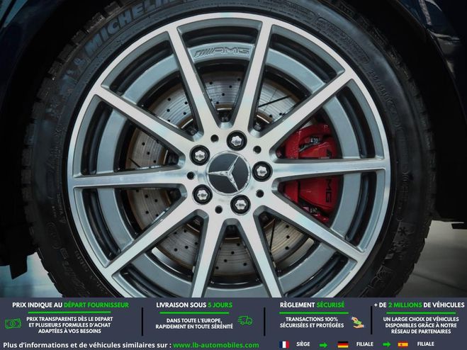 Mercedes Classe E 63 S AMG MCT AMG 4-Matic+ Bleu M�tallique de 2022