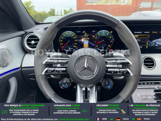 Mercedes Classe E 63 S AMG MCT AMG 4-Matic+ Rouge M�tallique de 2022