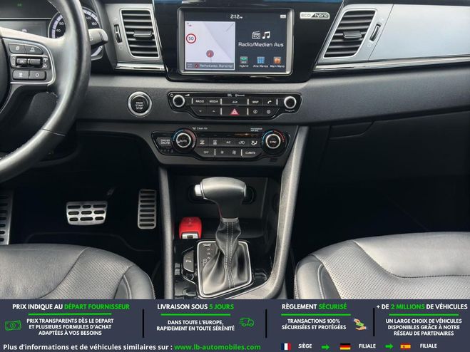 Kia Niro 1.6 GDi Hybride Rechargeable 141 ch BVA Rouge M�tallique de 2017