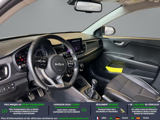 Kia Rio 1.0 T-GDi 120 ch BVM Blanc de 2022