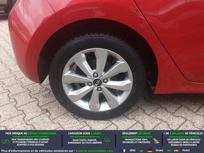 Kia Rio 1.0 T-GDi 100 ch BVM Rouge M�tallique de 2021