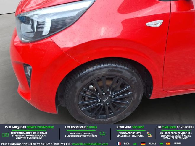 Kia Picanto 1.0 MPi 67 ch BVM Rouge M�tallique de 2019