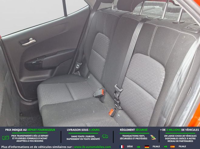Kia Picanto 1.0 MPi 67 ch BVM Rouge M�tallique de 2019