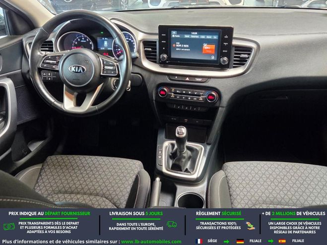 Kia Ceed 1.0 T-GDI 100 ch BVM Noir M�tallique de 2021