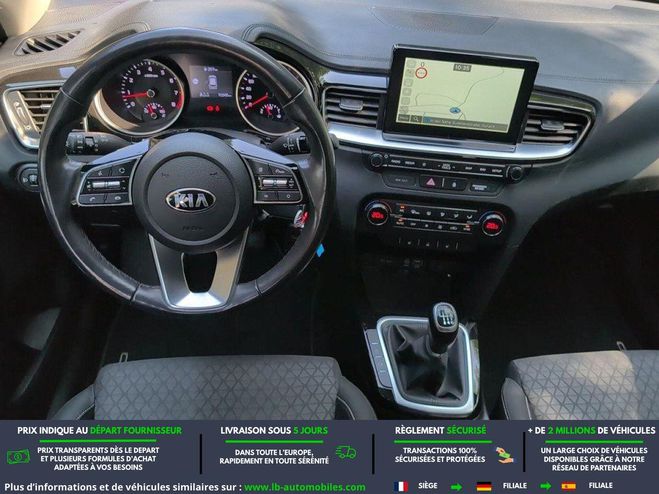 Kia Ceed 1.4 T-GDi 140 ch BVM Blanc de 2019