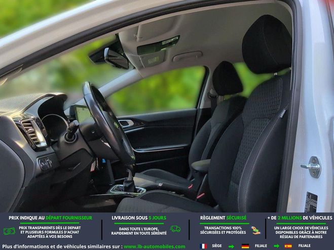 Kia Ceed 1.4 T-GDi 140 ch BVM Blanc de 2019