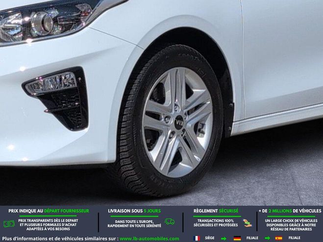Kia Ceed 1.4 T-GDi 140 ch BVM Blanc de 2019
