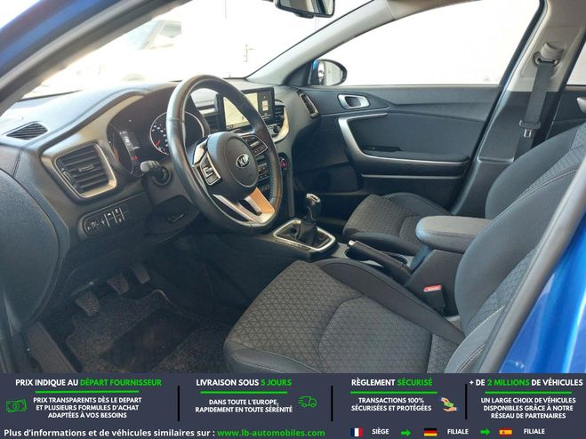 Kia Ceed 1.4 T-GDi 140 ch BVM Bleu M�tallique de 2020