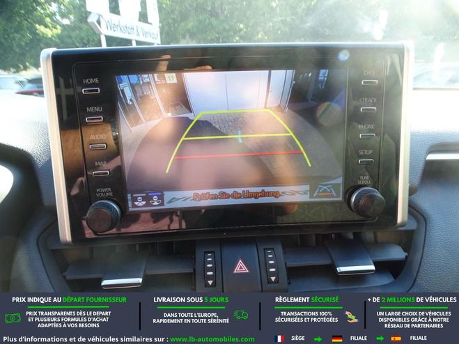 Toyota RAV 4 178ch BVA  Hybrid 4x4 Noir M�tallique de 2020