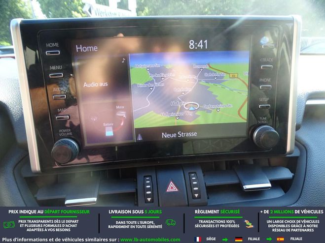 Toyota RAV 4 178ch BVA  Hybrid 4x4 Noir M�tallique de 2020
