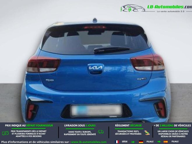 Kia Rio 1.0 T-GDi 100 ch MHEV BVM Bleu M�tallique de 2021