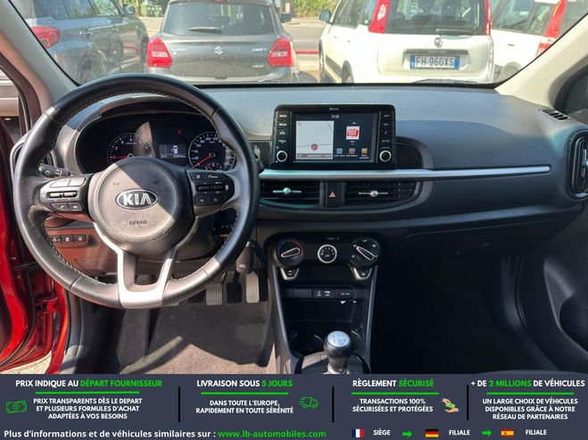 Kia Picanto 1.0 MPi 67 ch BVM Rouge de 2017