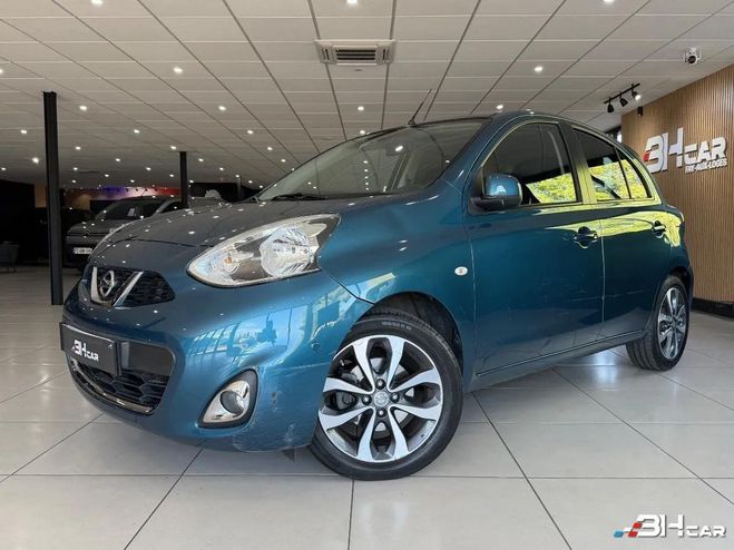 Nissan Micra 1.2I 98 DIG-S TEKNA TOIT PANORAMIQUE KEY Bleu de 2015