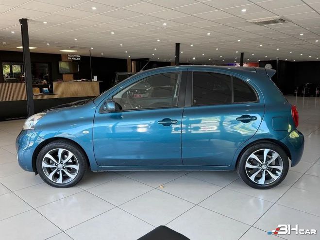 Nissan Micra 1.2I 98 DIG-S TEKNA TOIT PANORAMIQUE KEY Bleu de 2015