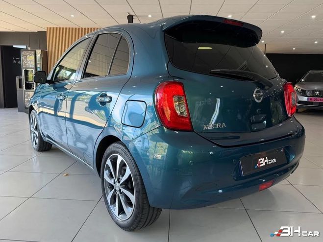 Nissan Micra 1.2I 98 DIG-S TEKNA TOIT PANORAMIQUE KEY Bleu de 2015