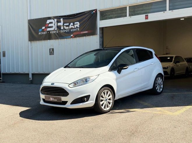 Ford Fiesta 1.0 ECOBOOST 100 TITANIUM START-STOP/ CA Blanc de 2017