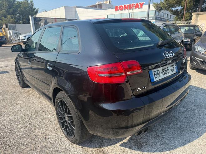 Audi A3 Sportback 2.0 TDI 140CH AMBITION NOIR de 2008