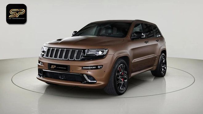 Jeep Grand Cherokee SRT 6.4 V8 HEMI 468 ch 4x4 * BREMBO * HA Marron de 2016