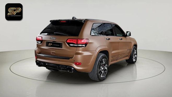 Jeep Grand Cherokee SRT 6.4 V8 HEMI 468 ch 4x4 * BREMBO * HA Marron de 2016