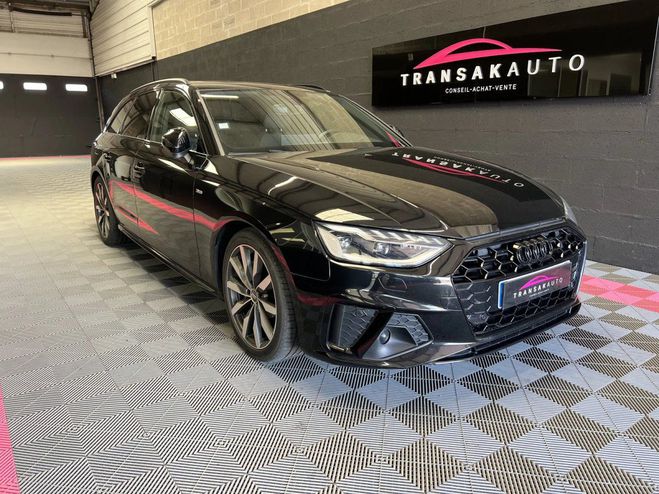 Audi A4 40 2.0 tdi 190 cv s line - camera de rec Noir de 2020