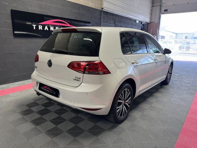Volkswagen Golf vii allstar bmt 1.6 tdi 110 cv Blanc de 2016