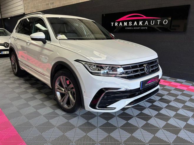 Volkswagen Tiguan 1.4 ehybrid 245 cv dsg6 r-line Blanc de 2022