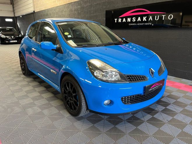 Renault Clio RS iii 2.0 16v 197 cv - bleu dynamo dist Bleu de 2008