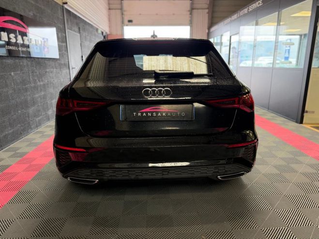 Audi A3 Sportback 35 tdi 150 cv s-tronic 7 s-lin Noir de 2021