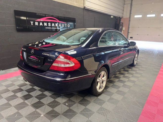 Mercedes Classe CLK classe coupe 209 200 k avantgarde 1.8 16 Bleu de 2003