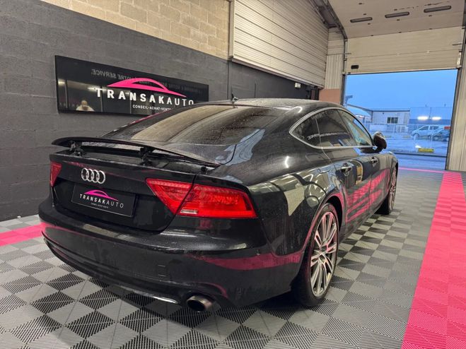 Audi A7 Sportback avus v6 3.0 tfsi quattro s tro Noir de 2013