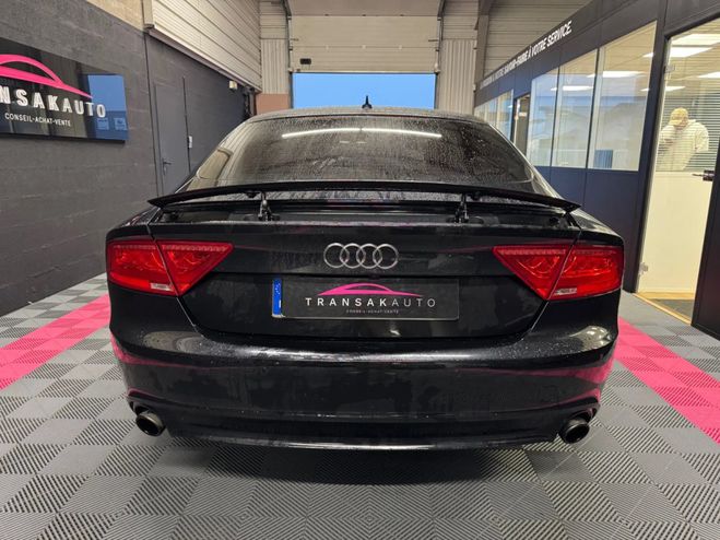 Audi A7 Sportback avus v6 3.0 tfsi quattro s tro Noir de 2013