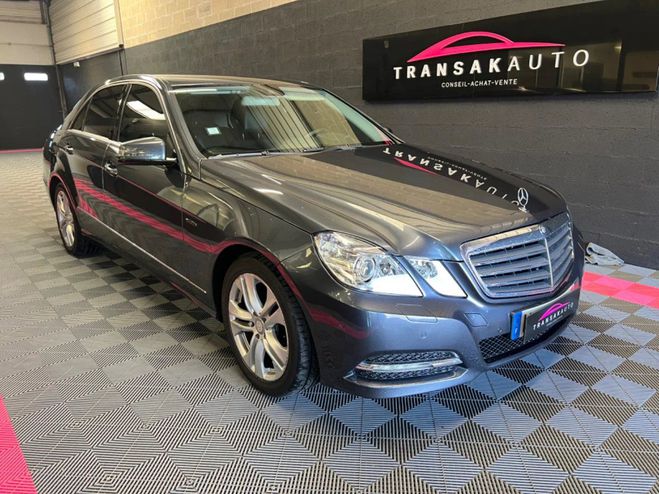 Mercedes Classe E 200 cdi blueefficiency avantgarde 136 cv Gris de 2012